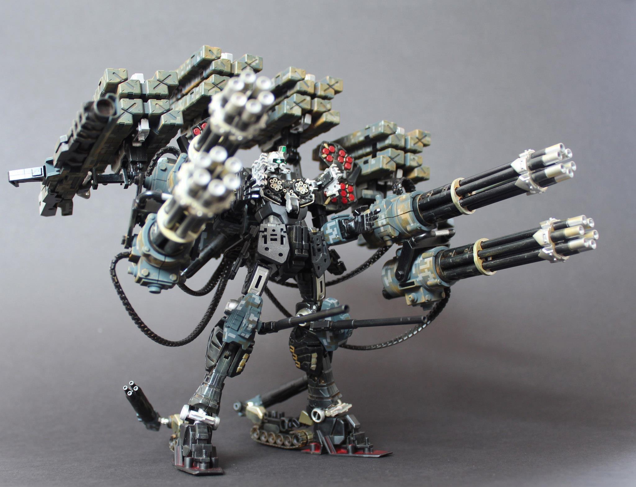 Project Dreadnought Full Assault Load-Out MG 1/100 HeavyArms EW ...