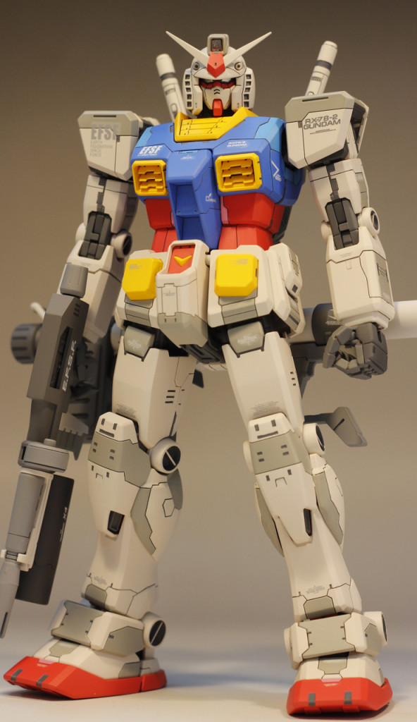 MG 1/100 RX-78-2 Gundam Ver.O.Y.W. Modeled by jakal76. Photoreview No ...