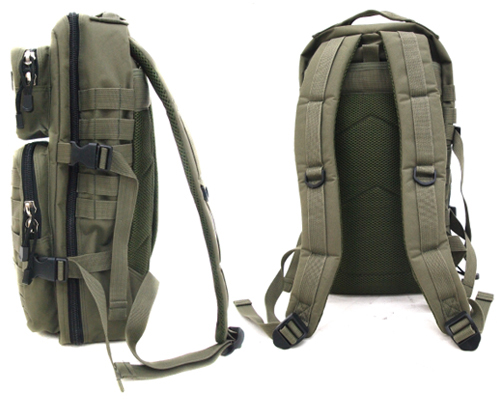 Cospa launches their “Zeon assault backpack” (moss/black) and “Zeon ...