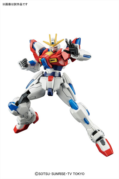 HGBF 1/144 Try Burning Gundam UPDATE Images (Honoo effect parts too ...