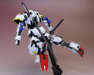 PAINTED BUILD HG IBO 1/144 Gundam Barbatos and Long ...