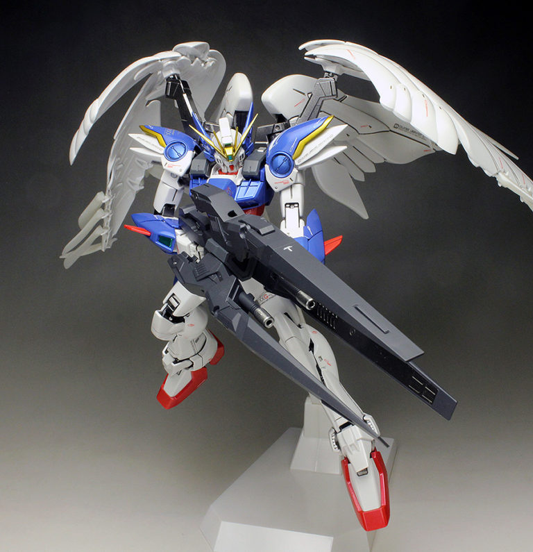 WORK REVIEW: P-Bandai MG 1/100 WING GUNDAM ZERO EW and DREI ZWERG ...