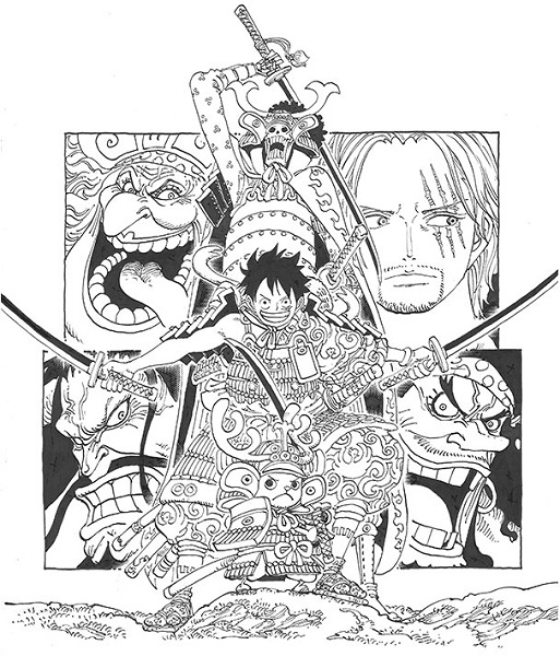 One Piece: Stampede Shares New Character Designs  Character design, One  piece drawing, One piece manga