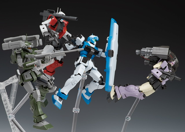 REVIEW P-Bandai HG The Origin MSD Series GM Guard Custom with E-2