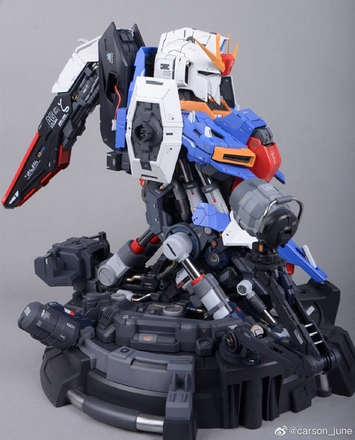 carson_june's 1/35 MSZ-006 Zeta Gundam Bust Plastic Model review – GUNJAP