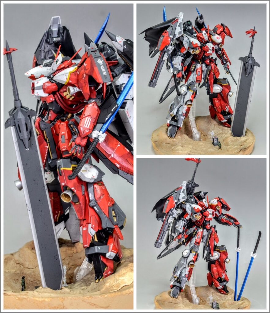 Custom Build MG Gundam Barbatos "Illusio"