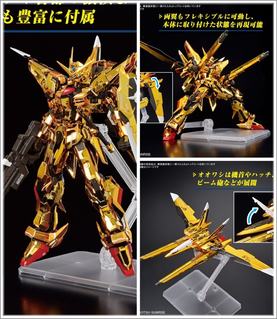 RG 1/144 Akatsuki Gundam ("Oowashi" Sky Pack Equipment)