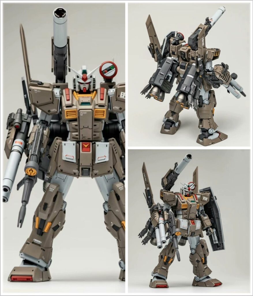 隔壁老王’s HG FA-78-1 Full Armor Gundam conversion parts