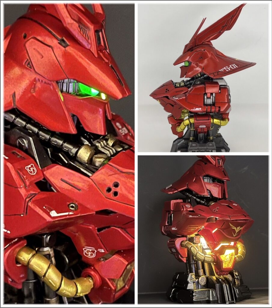 (MS Mechanical Bust) MSN-04 Sazabi