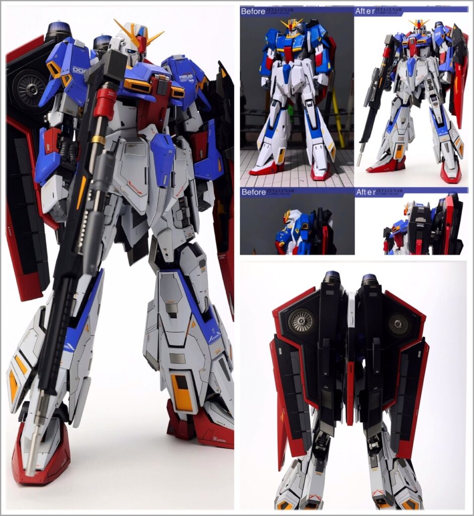 Maniaic Studio’s Remodeled MG 1/100 Zeta Gundam Ver.Ka